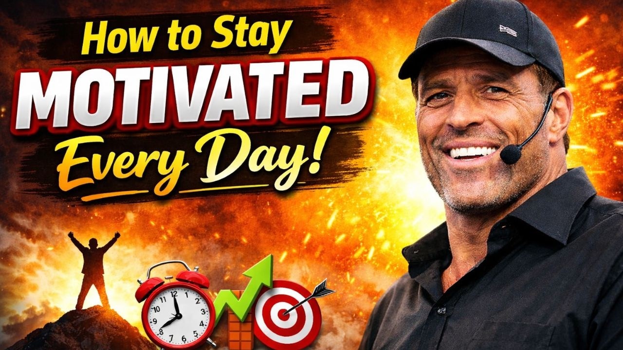 How to Stay Motivated Every Day | Daily Discipline & Success Mindset | Tony Robbins Motivation