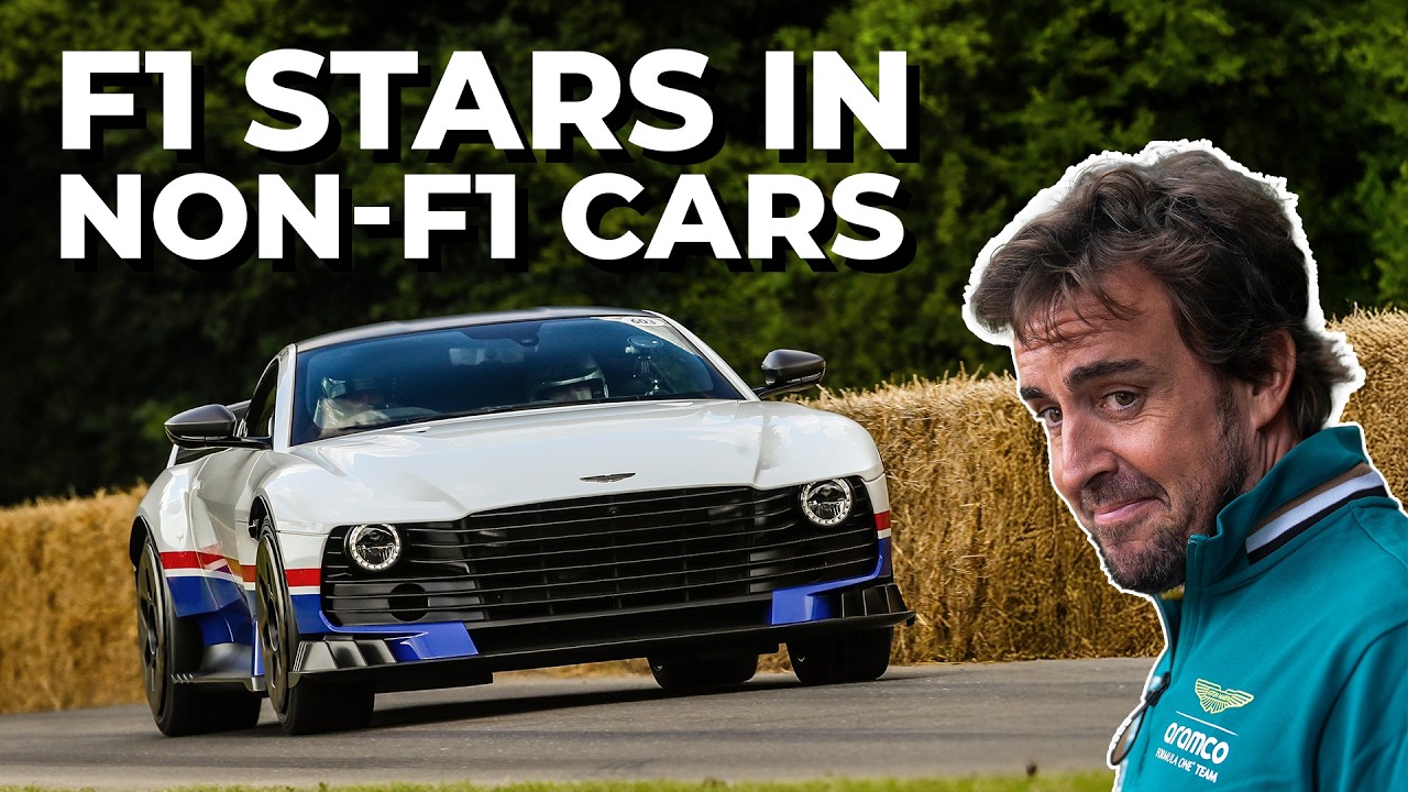 Formula 1 stars in non-F1 cars | The Goodwood video you never knew you needed