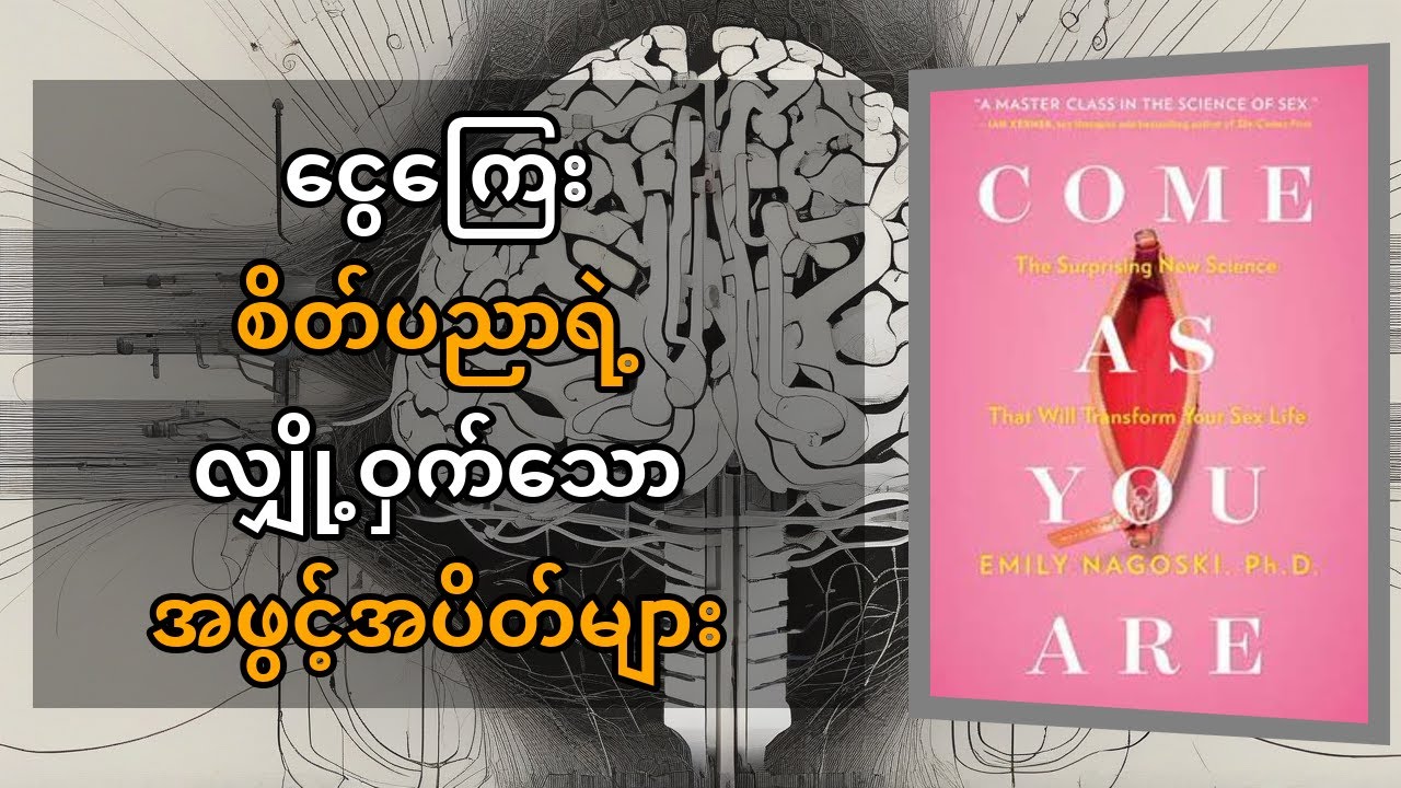 လိင်ကိစ္စရဲ့ အမှန်တရားနဲ့ ပျော်ရွှင်မှု လျှို့ဝှက်ချက် - Come as You Are စာအုပ် အနှစ်ချုပ်