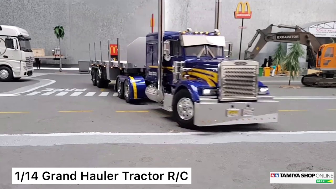1/14 Grand Hauler Tractor R/C (Kit de Montagem) - Tamiya Brasil