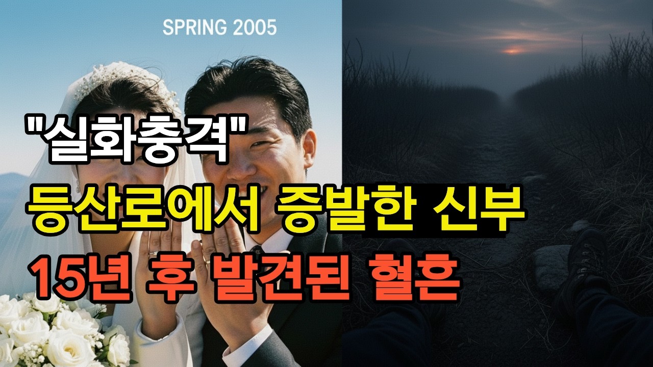15분 만에 사라진 신혼부부&hellip; 15년 만에 드러난 충격적 진실 | 청봉산 실종사건 미스터리