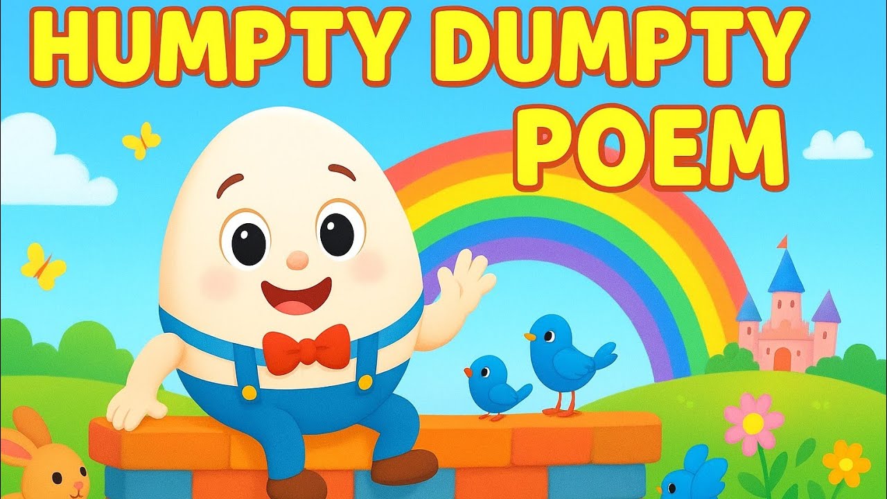 Kids poem humpty Dumpty #nursaryrhymes #cocomelon 