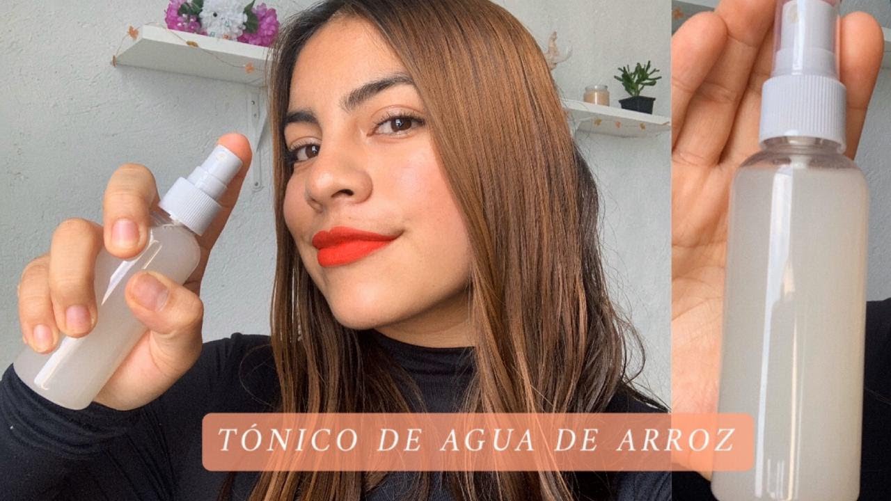 TÓNICO DE AGUA DE ARROZ | BENEFICIOS Y USO | Denisse Uff