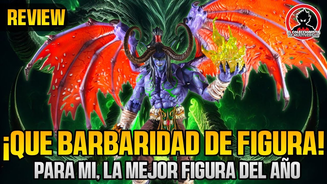⚡ILLIDAN STORMRAGE DE HERO TOYS 1/12 es la MEJOR FIGURA DEL AÑO!
