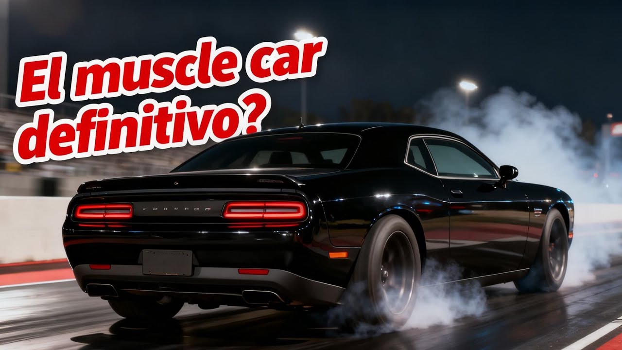 Hablemos de... El Dodge Challenger SRT Hellcat 🏁 