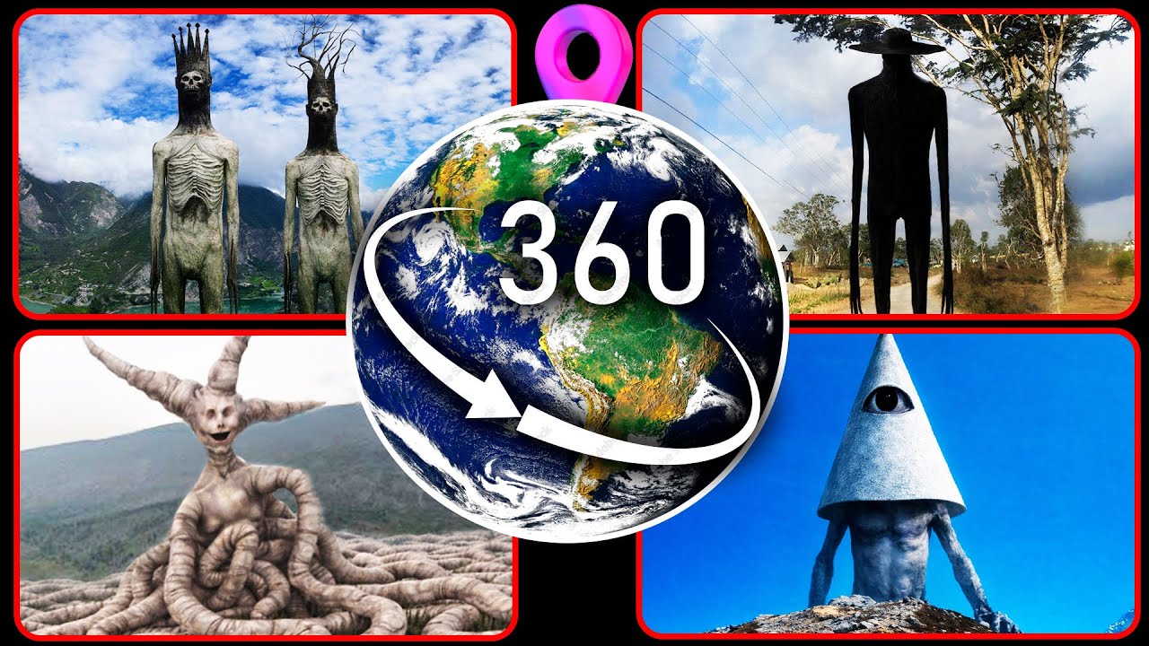 Gigantic Doctor Nowhere’s Creatures Found on Google Earth! — VR 360°