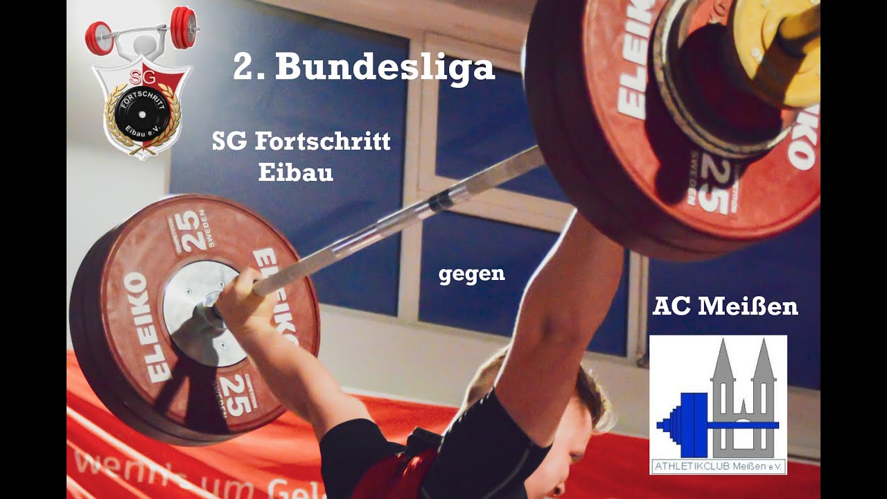 Zweite Bundesliga Gewichtheben (Eibau gegen Meißen)