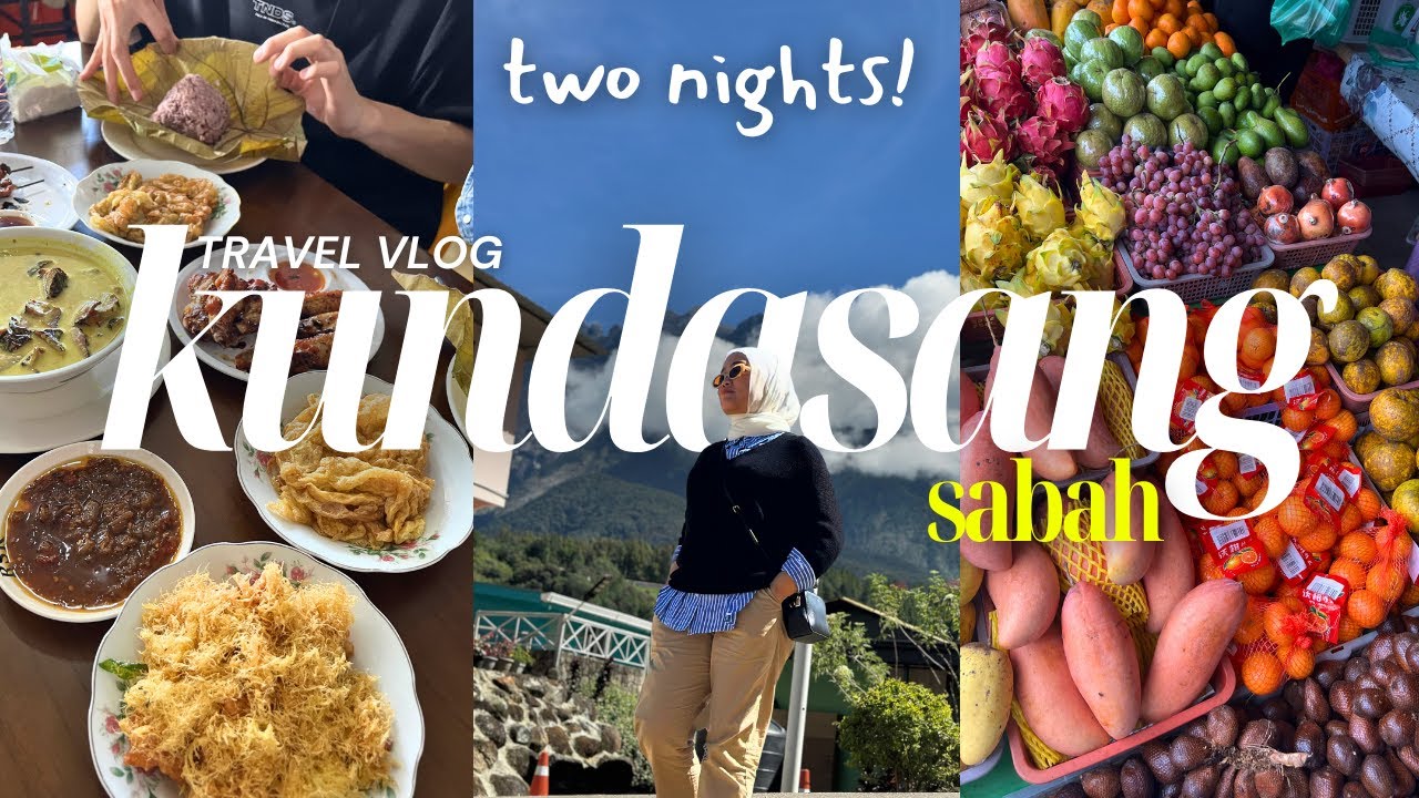 first time in kundasang sabah, family trip to kota kinabalu malaysia travel vlog