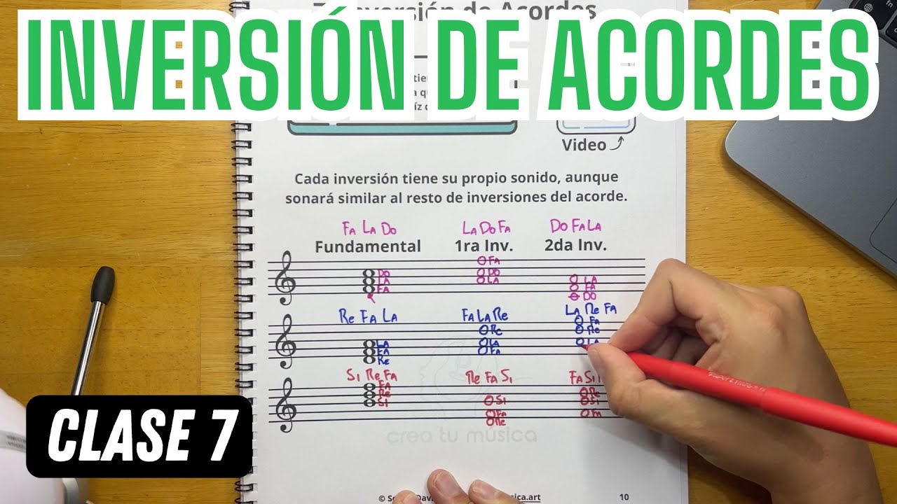 Inversi&oacute;n de Acordes - Curso de Teor&iacute;a Musical Clase 7