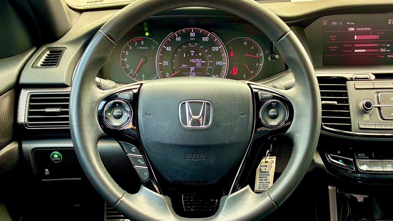 2016 Honda Accord Sport SLOW RELAXING ASMR CUTEST CAT TEST DRIVE