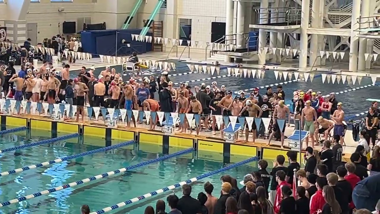 2026 GHSA 6A State Swimming & Diving Meet - 200 Yd Free Relay, Lane 8, Finals (February 7, 2026)