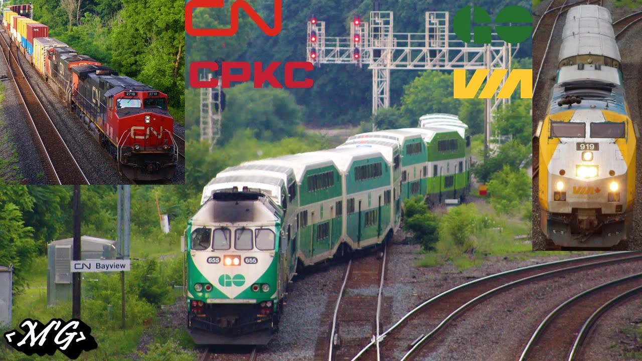 Four Railroads Pass Through Bayview Junction