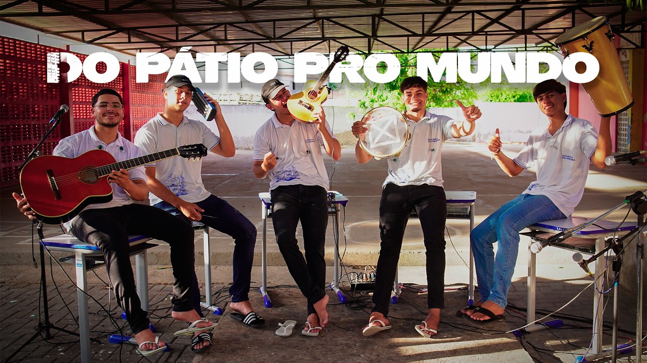RESENHA NA ESCOLA (Samba e pagode )-Grupo Cruz Credo- Do pátio Pro Mundo