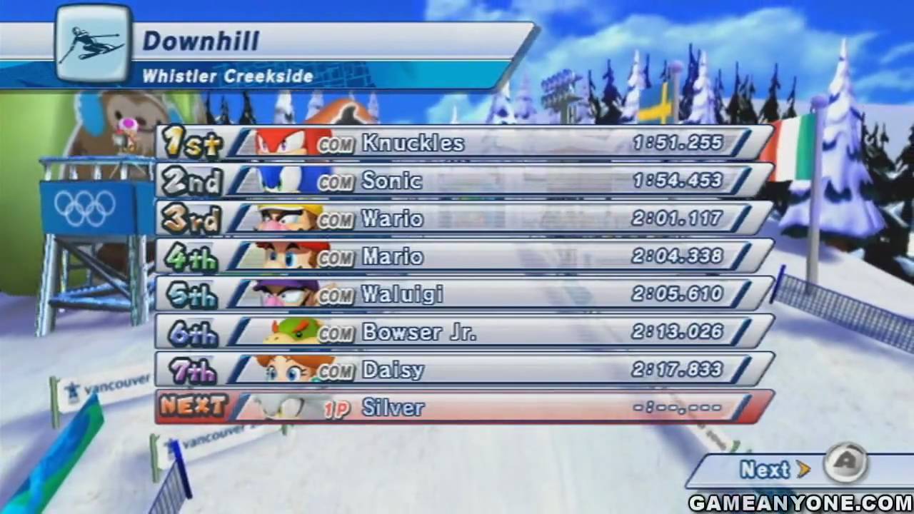Mario and Sonic at the Olympic Winter Games - [Festival - HD] - Part 06 - [Day 7 1/2]