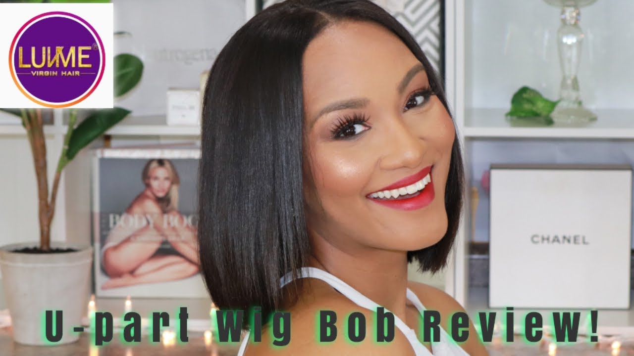 The LuvMe Hair Tutorial You NEED! UPart Wig Bob Unboxing & Install