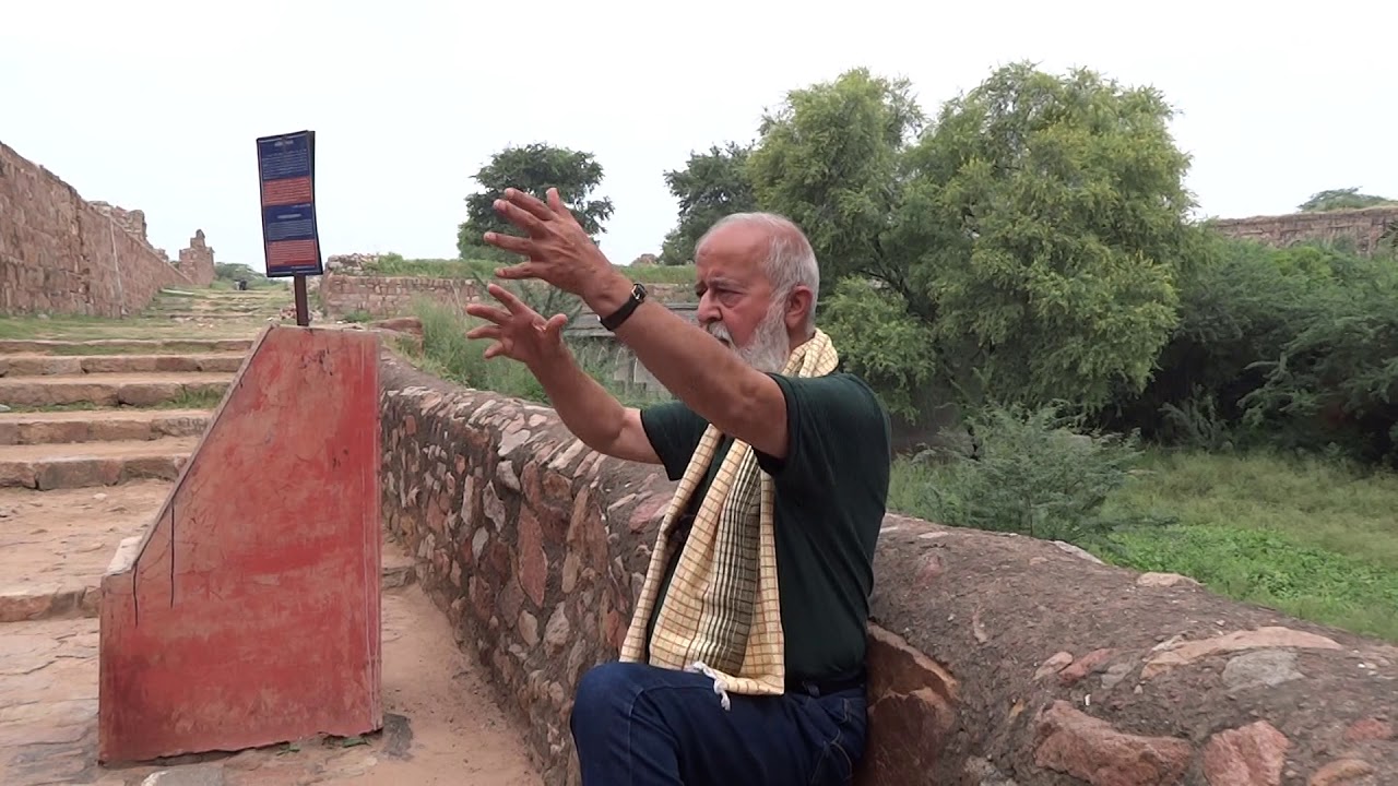 History of Tughlakabad - Karwaan Heritage Walk with Sohail Hashmi