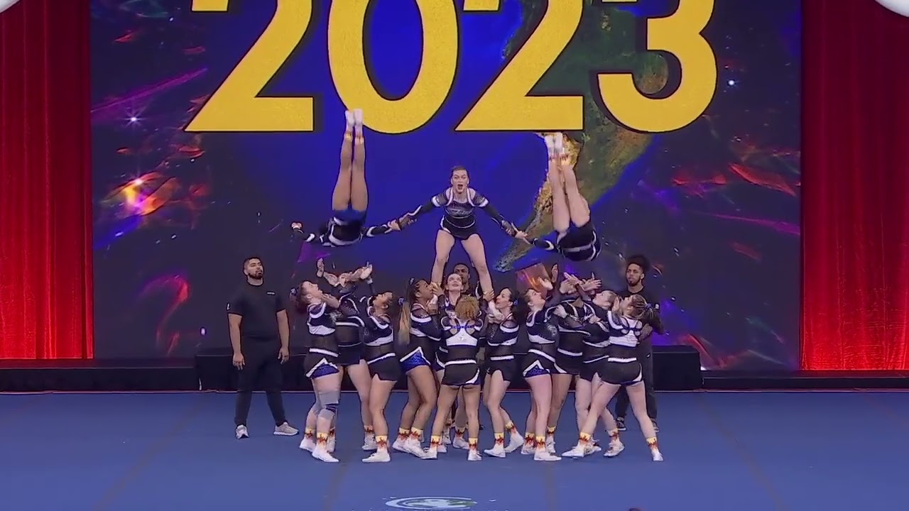 Fire Allstars - Blue Fire in Finals at The Cheerleading Worlds 2023