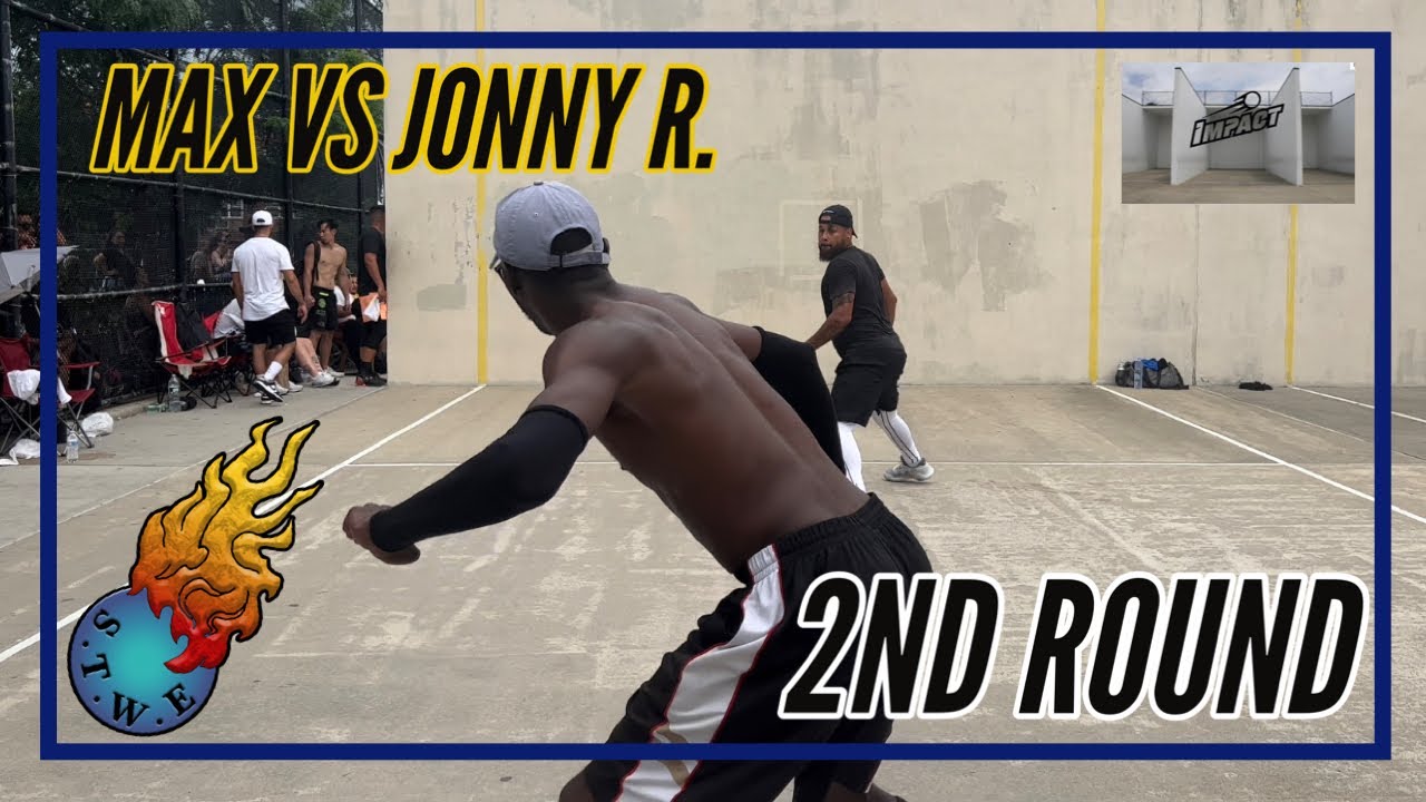 Max Vs Johnny - 2nd Round - 2023 U.S Open 10K Singles Handball Tournament