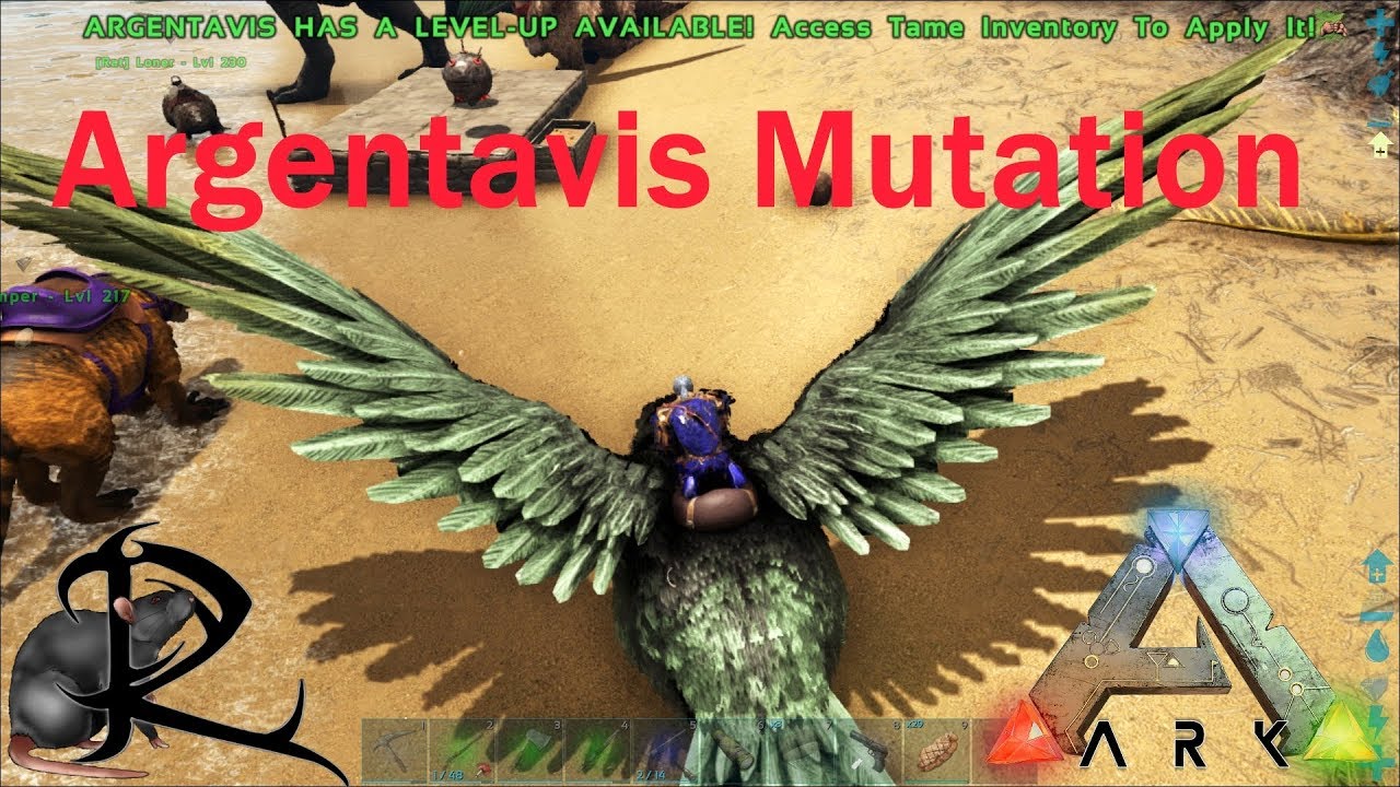Ark Vanilla trying to get some Argentavis Mutations - egg hatching