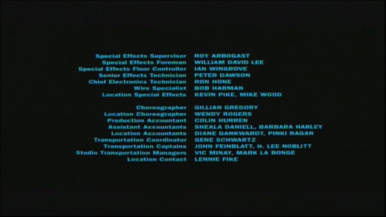 Star Wars: Episode 6 - Return Of The Jedi (1983) End Credits (FX 2024)