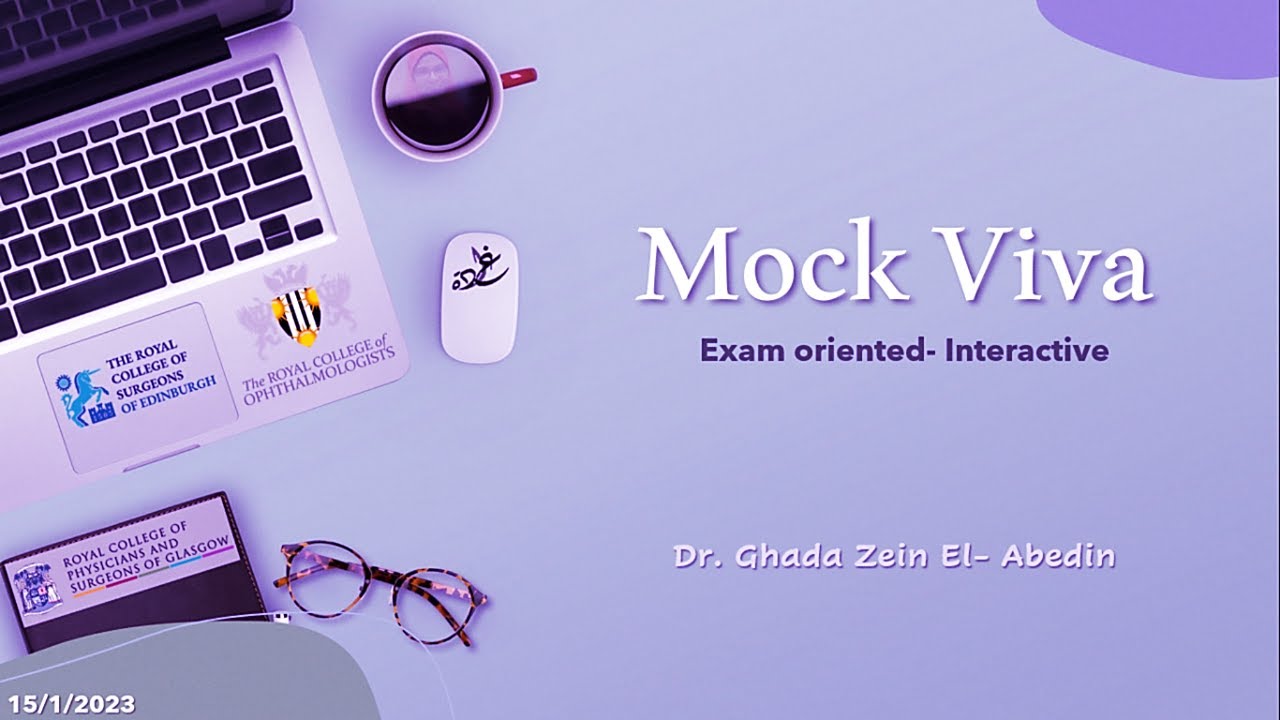 3# Mock Viva - FRCS Ophthalmology 