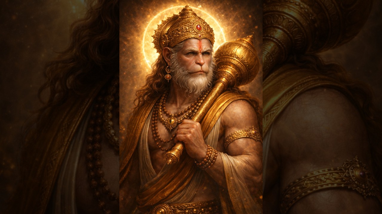 Hanuman Chalisa 🙏 Daily Powerful Prayer for Strength, Protection & Positivity
