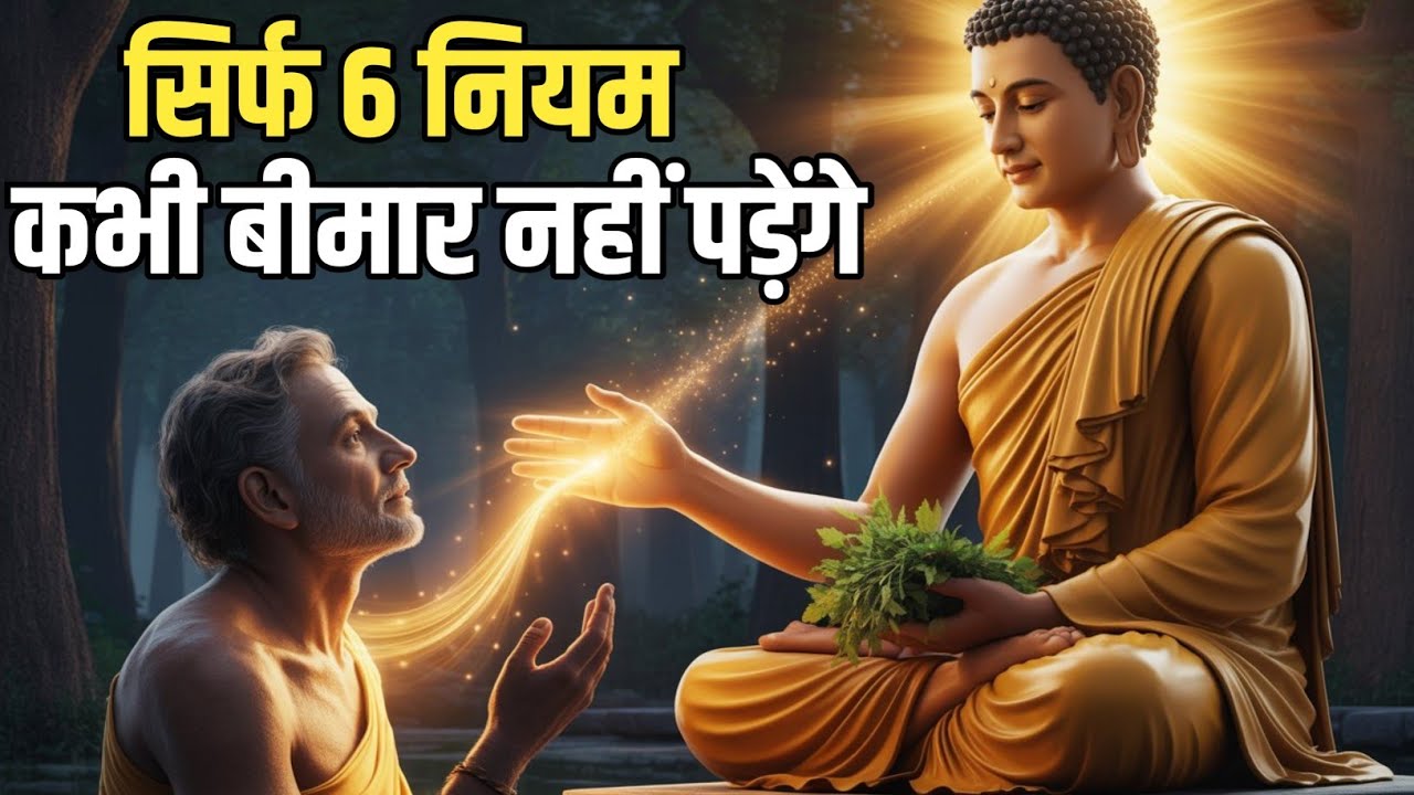 बुद्ध के ये 6 उपदेश 🤯 जान लिए तो दवाइयों की ज़रूरत ही नहीं पड़ेगी | Buddha Health Teachings