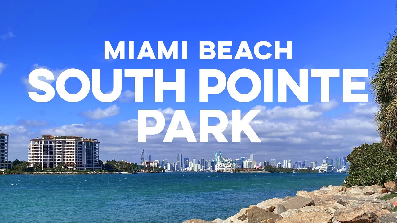 SOUTH POINTE PARK | Uno de los mejores lugares para visitar en MIAMI BEACH