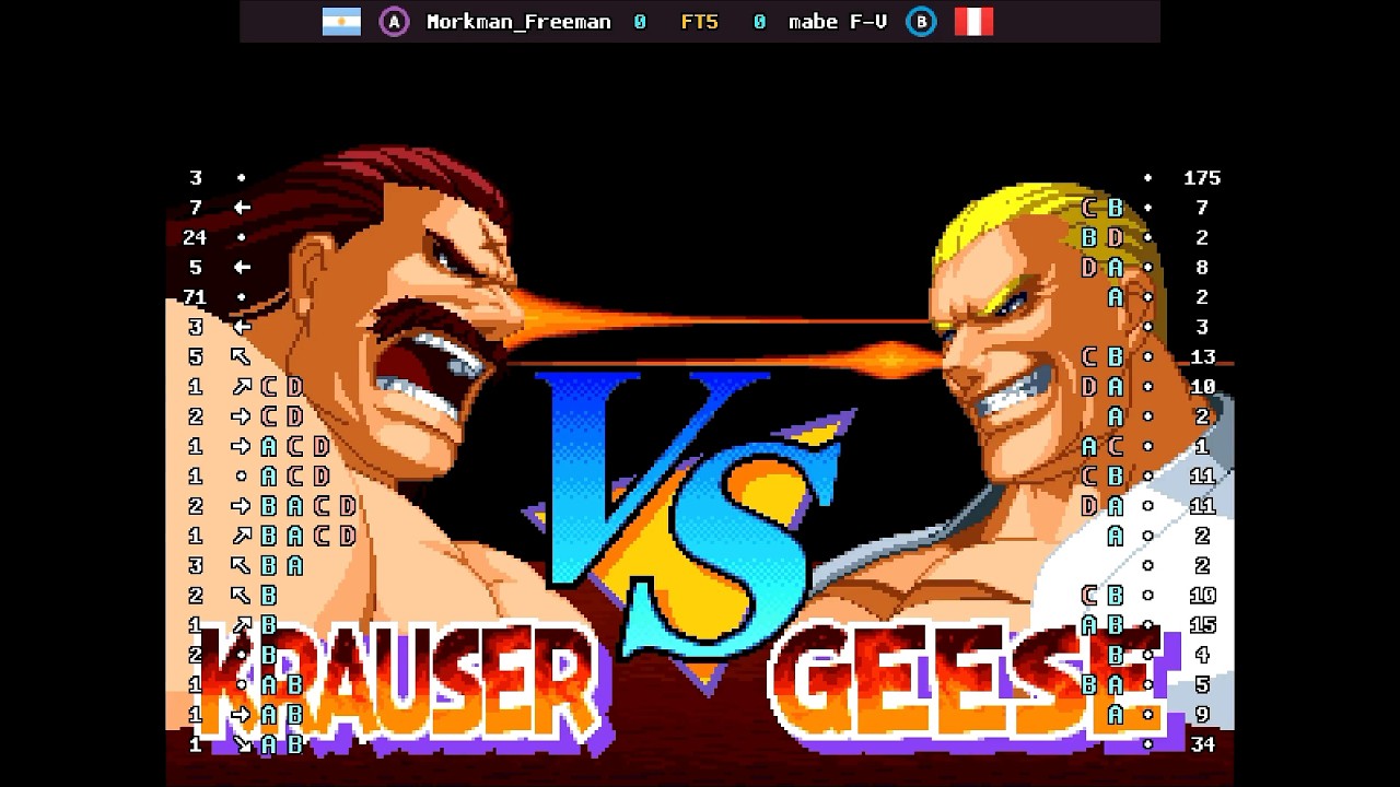 Real Bout Fatal Fury 2 - 🇦🇷 Morkman_Freeman(A) vs 🇵🇪 mabe F-V(B) | Fightcade (2026-02-26 00:51 UTC)
