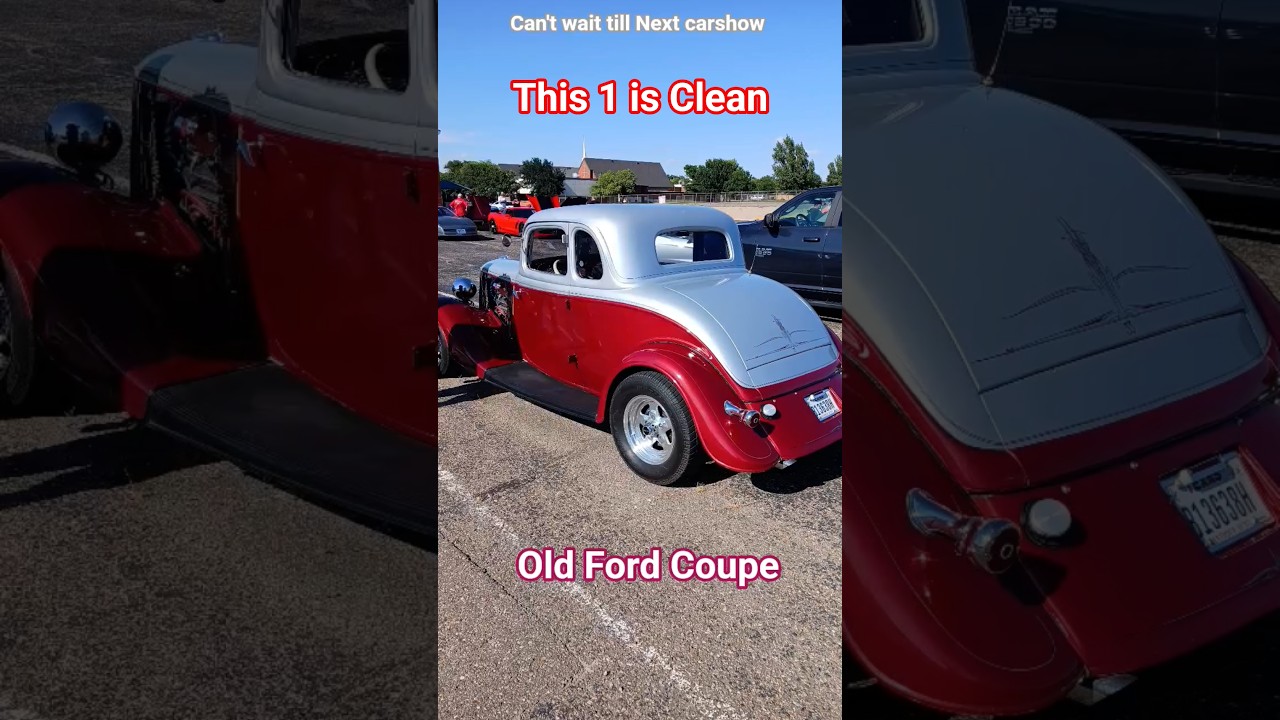 Another Old #ford Coupe #carshow #classic #cars #fomoco #fordcoupe  #car #hotrod #classiccars