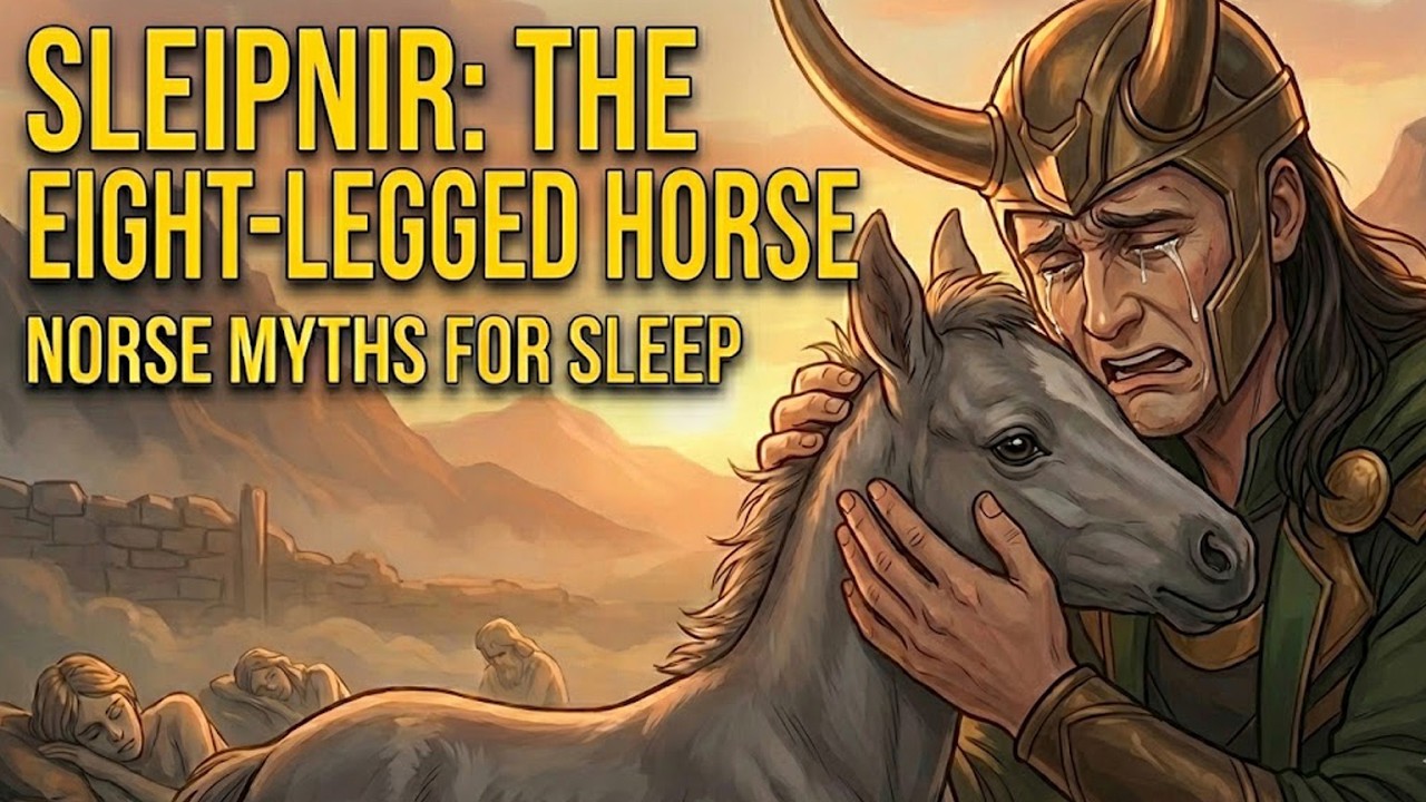 The Builder's Deal That Made LOKI a Mother: SLEIPNIR's Birth | Norse Myths For Sleep