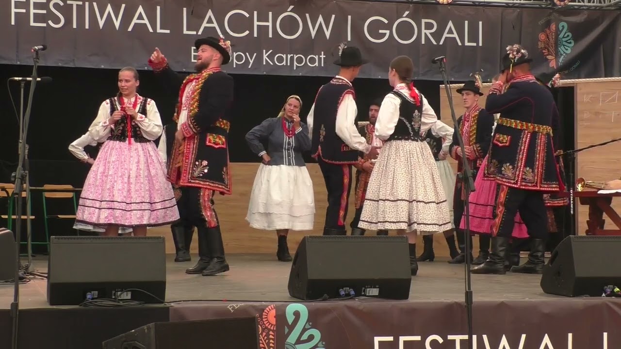 Zespół Regionalny NISKOWIOKI z Niskowej  - Festiwal Lachów i Górali – Piwniczna 2023