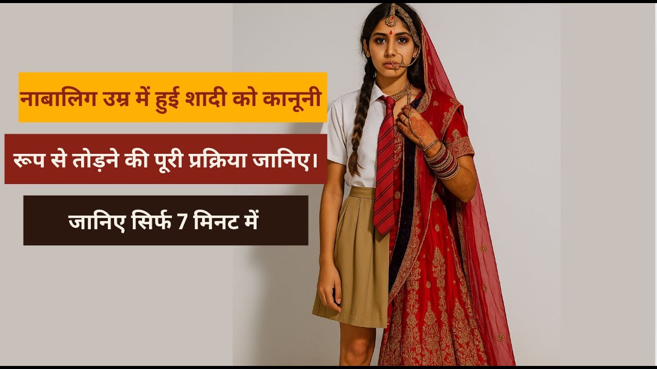 नाबालिग उम्र में हुई शादी कैसे तोड़ें? | . नाबालिग शादी क्या है? | Justice Junction |