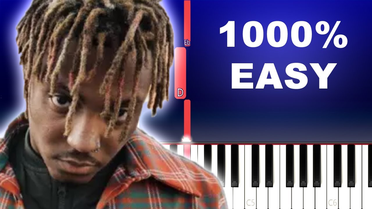 Juice Wrld - Robbery (1000% Easy Piano Tutorial)