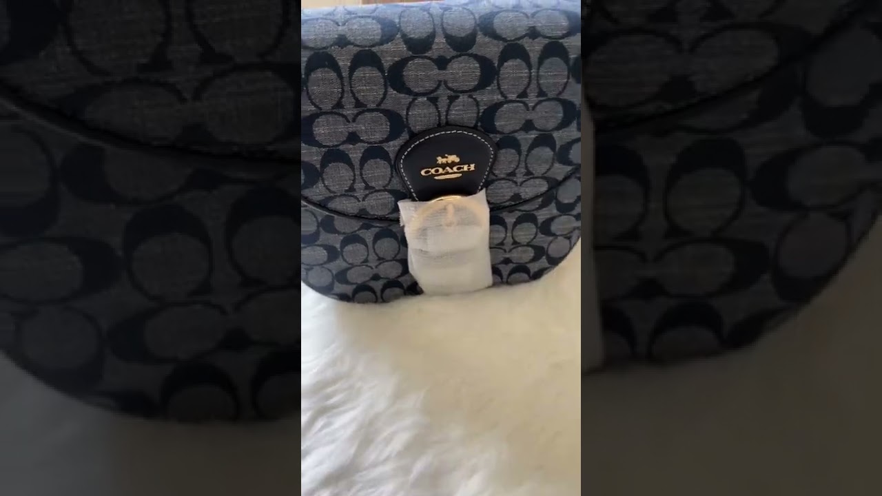 Luxury On A Budget✨ Coach Bag Unboxing | Denim Collection💙