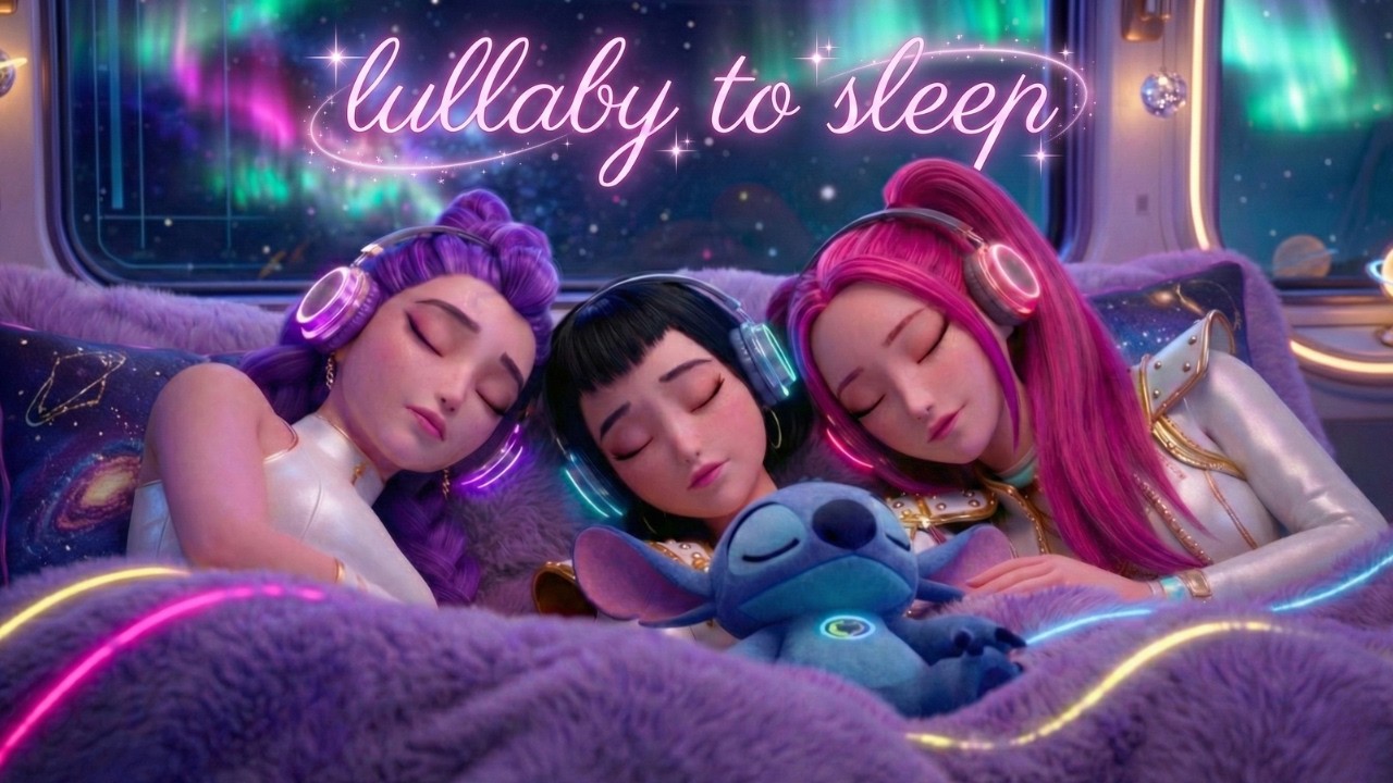 💙 Deep Sleep: 12 Hours of Peaceful Piano with Rumi, Mira & Zoey (Inspired by Huntrix) 💙