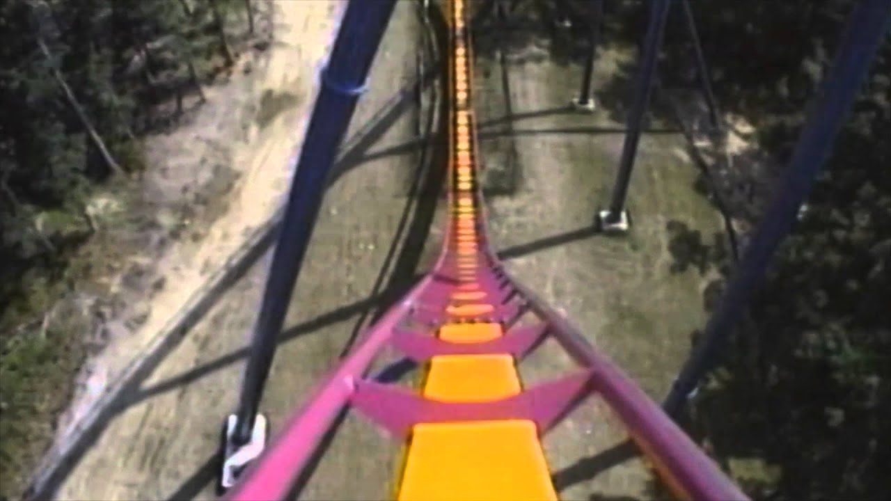 Nitro Roller Coaster POV Off-Ride On-Ride Front Seat Six Flags Great Adventure New Jersey