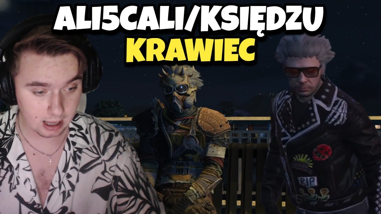 ⛪ALI5CALI/KSIĘDZU W GTA 5 RP Atlantis  -✂️