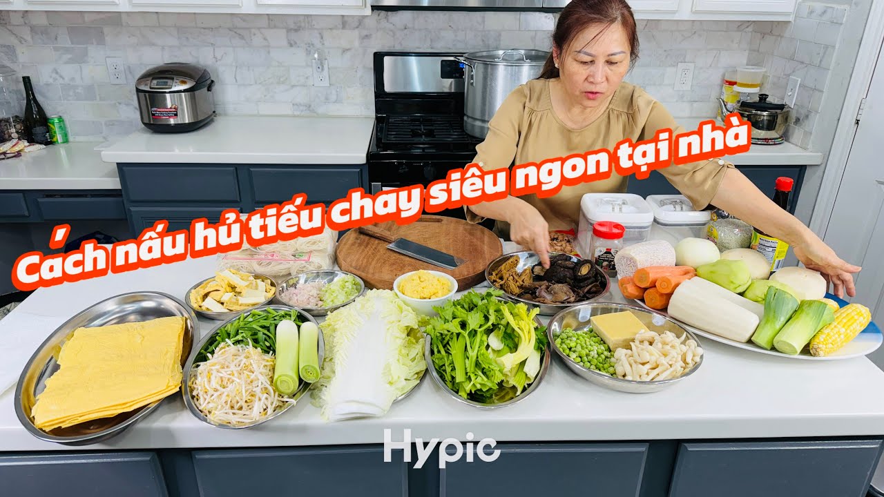Cách nấu Hủ Tiếu chay siêu ngon tại nhà,ăn một lần nhớ mãi