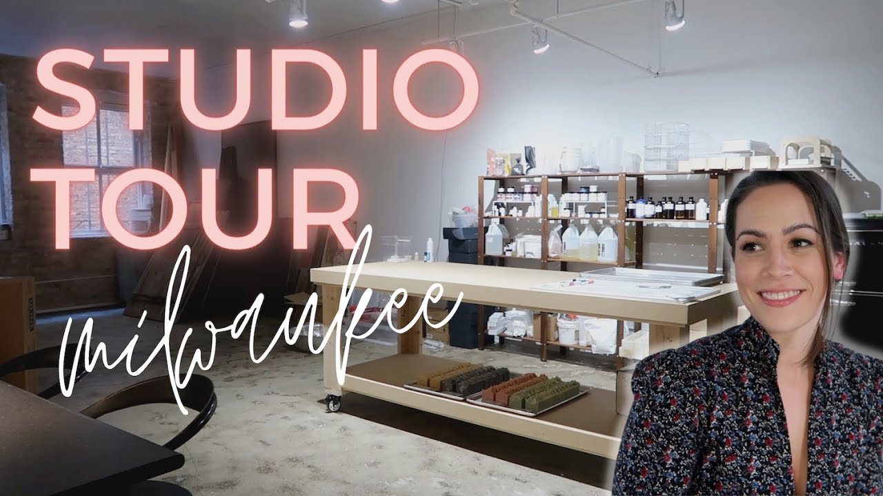 STUDIO TOUR | Milwaukee Small Business | Handmade Soap | Candle Making