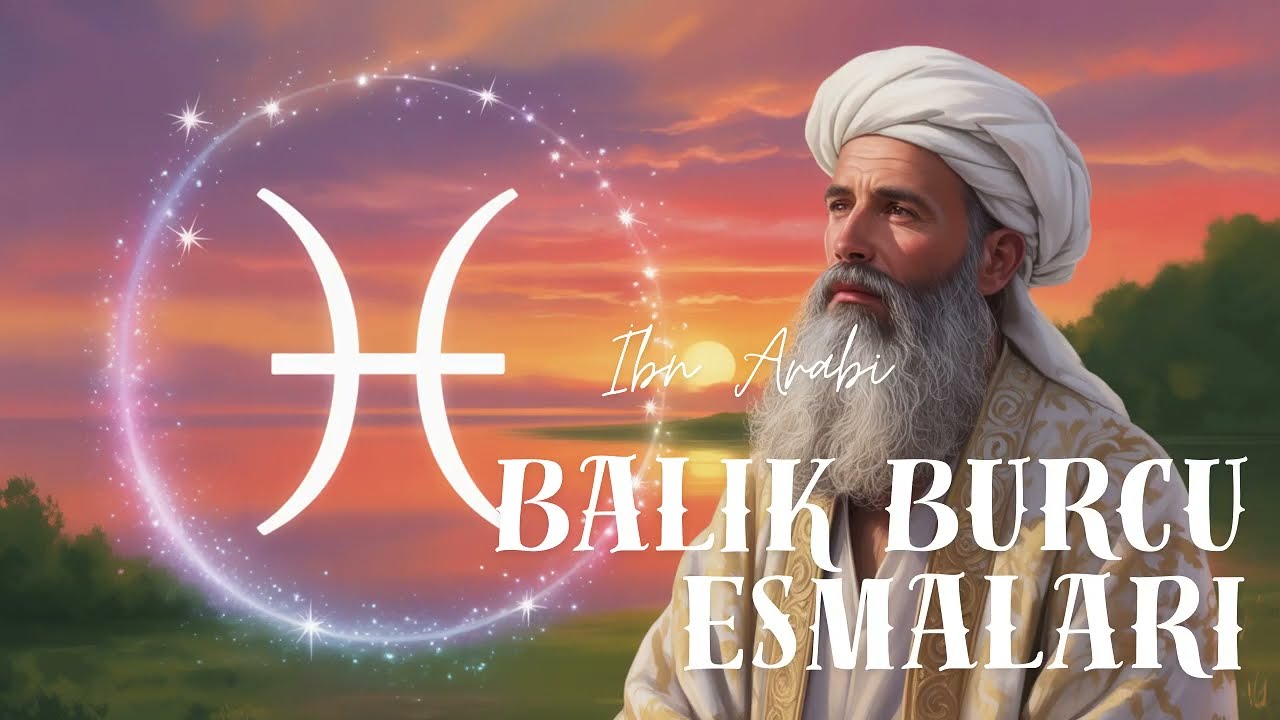 Balık Burcunun  Gizli Esmaları : İbn-i Arabi | Ruhsal Yükselişin ve Teslimiyetin Burcu  ✨