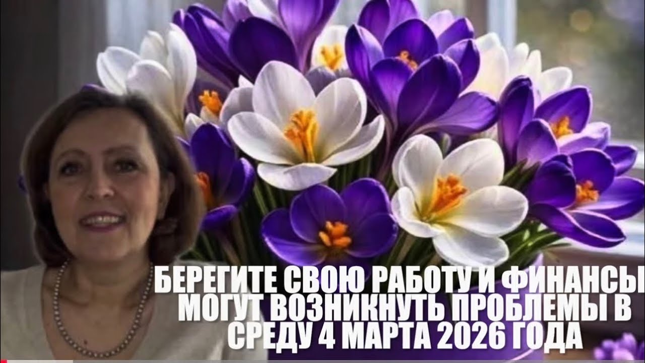 👌👌Берегите Работу и ваши Финансы в среду 4 марта 2026 года👌👌