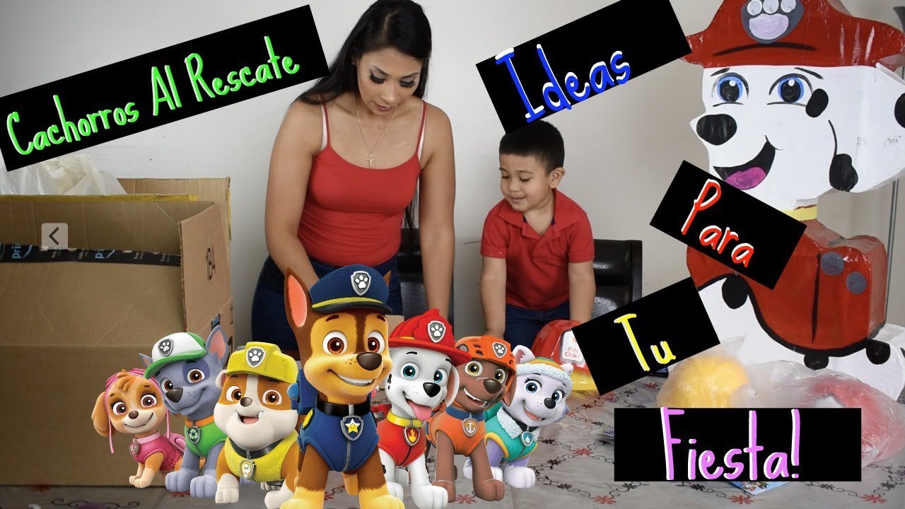 Cachorros Al Rescate (Paw Patrol)|Ideas Para tu Fiesta|