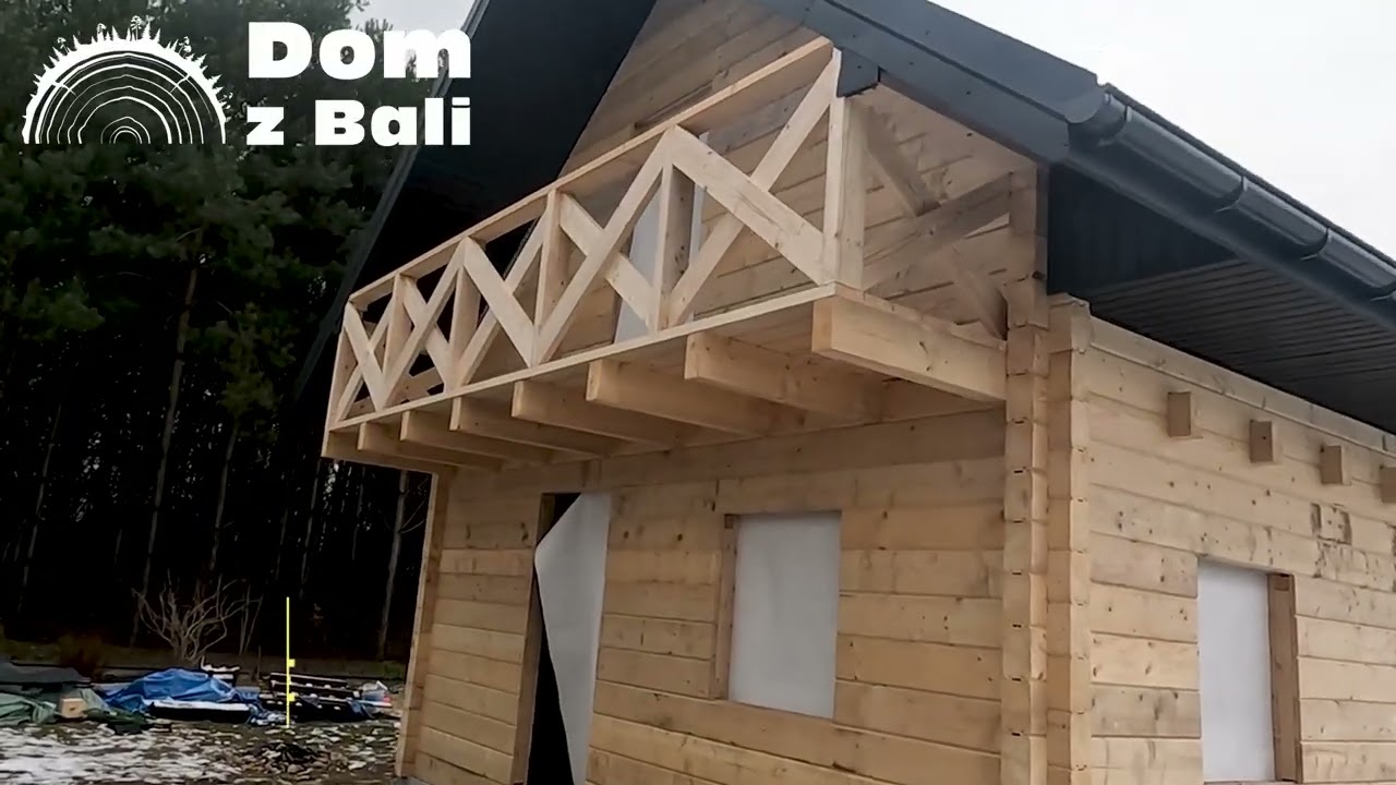 dom z bali, 35 m2 na zgłoszenie