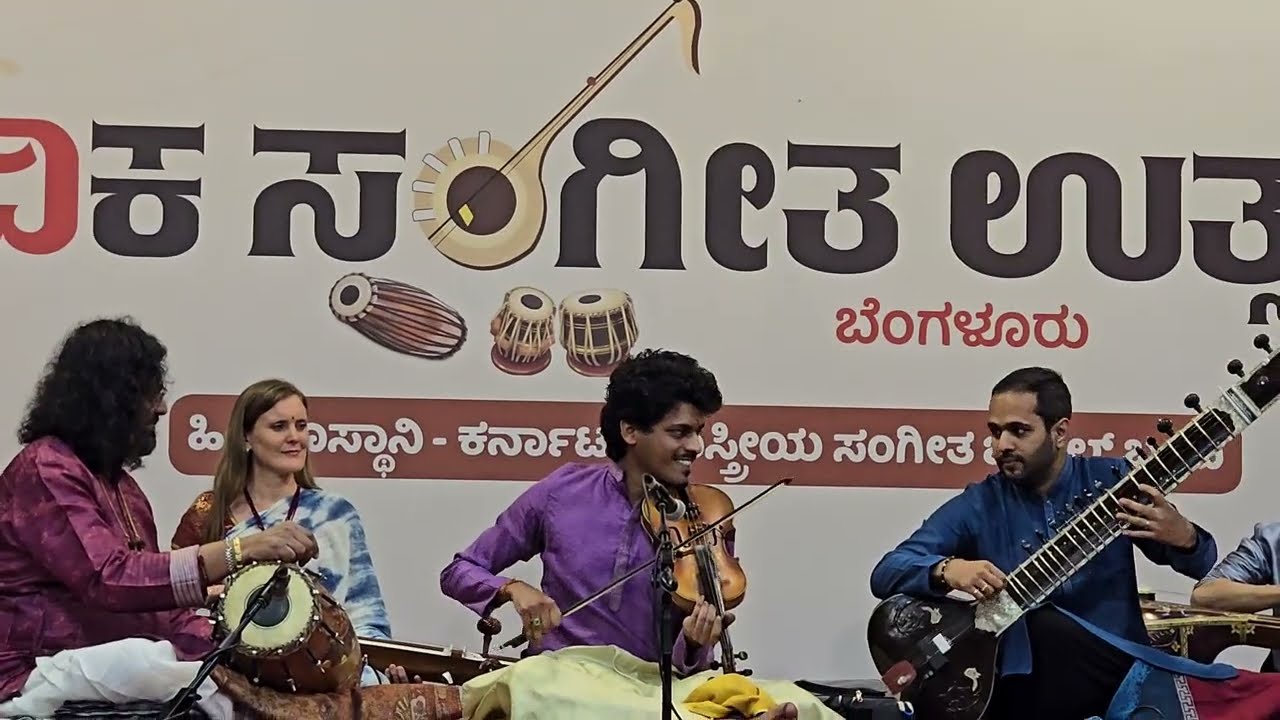 Mesmerizing Carnatic Hindustani Jugalbandi | Violin–Sitar Fusion Concert | Must Watch!