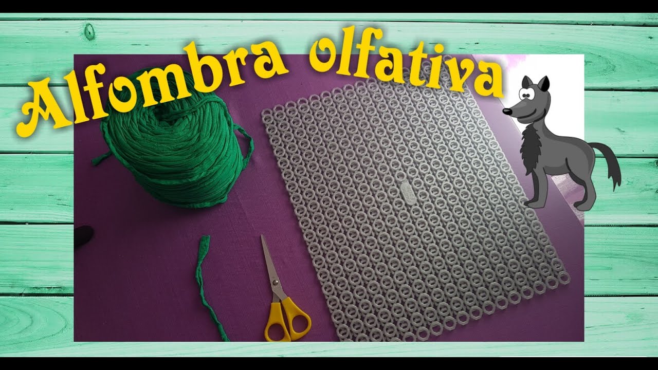 Alfombra olfativa para perros/ Olfactory mat