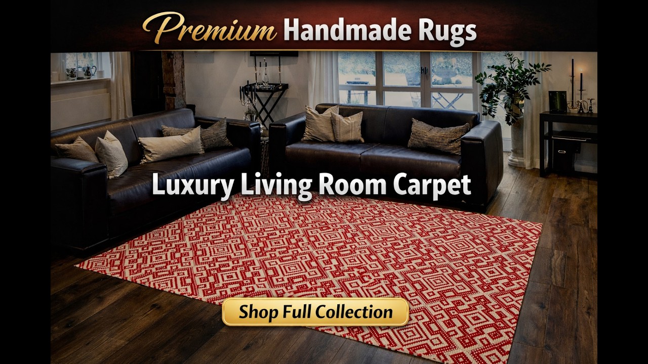 MRICStudio Premium Handmade Rugs & Carpets | Stylish Living Room Carpet Design