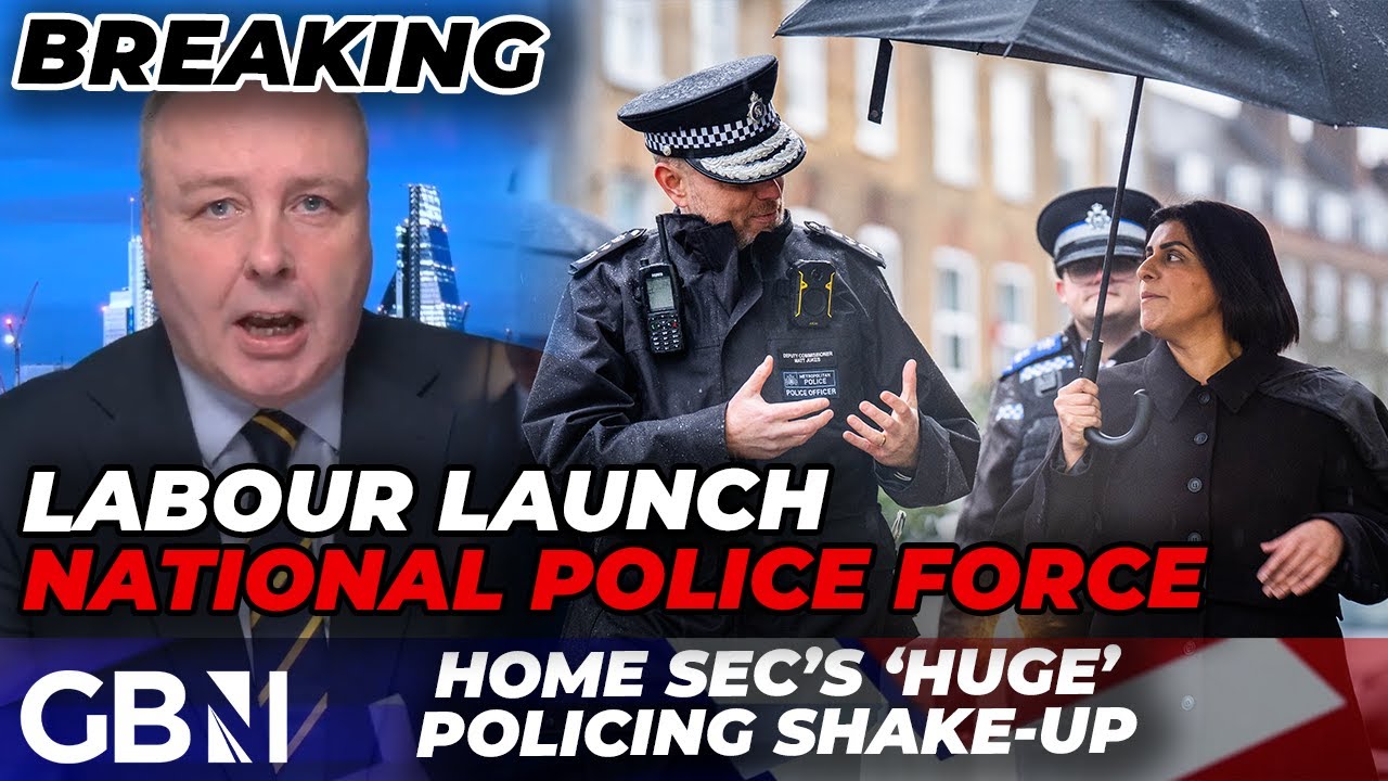 BREAKING: Labour Govt announces new national police force as Brits fear violent crime