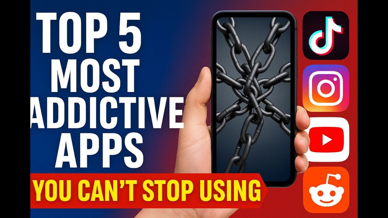 Top 5 Most Addictive Apps You Can't Stop Using (And Why!)