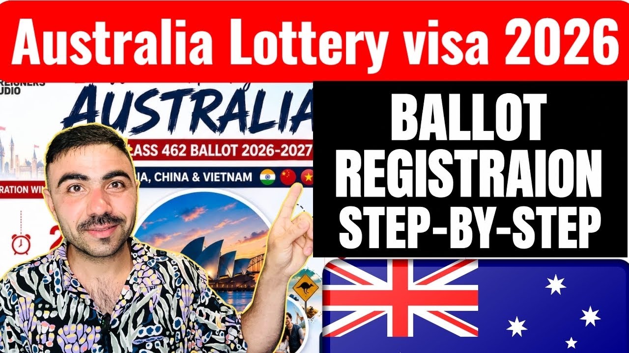 Australia 🇦🇺 Lottery Visa 2026 / पुरी A To Z जानकारी हिंदी में / Process / Fees / Age 